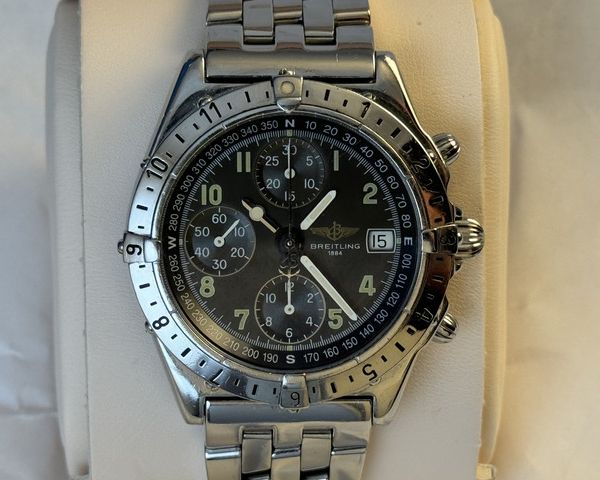 FS: Breitling Chronomat Longitude A20048 GMT Chronograph To…