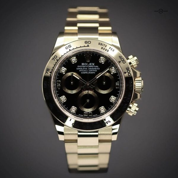 FS:  ROLEX Cosmograph Daytona “Black Diamond” | 18k Yellow …