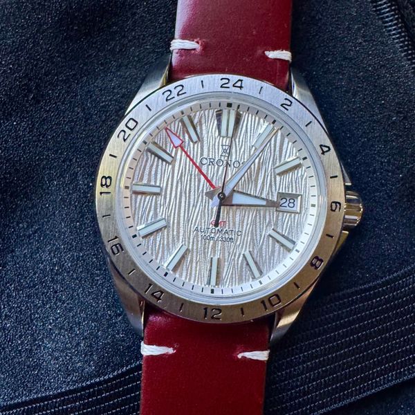 FS: Cronos 39mm GMT NH34 Silver Birch V2