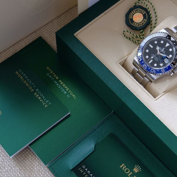 2024 Rolex GMT-MASTER II | 126710BLNR “Batman” - Mint Full …
