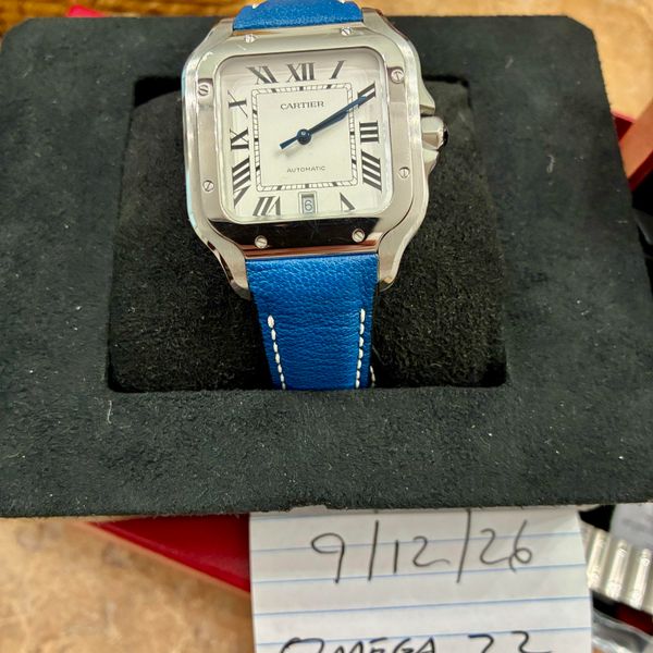 [WTT] Cartier Santos large WSSA0018 for medium Santos WSSA0…