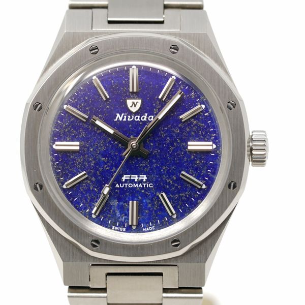 FS: Pre-Owned Nivada Grenchen F77 Titanium Lapis Lazuli MK1…