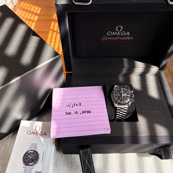 [WTS] Omega Speedmaster Moonwatch Professional (Hesalite) —…