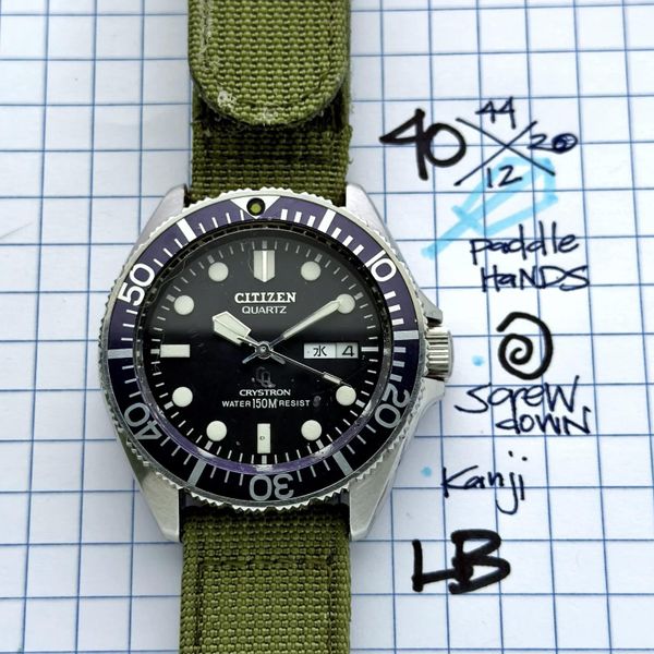 [WTS] Citizen Crystron 4-732308 TA circa