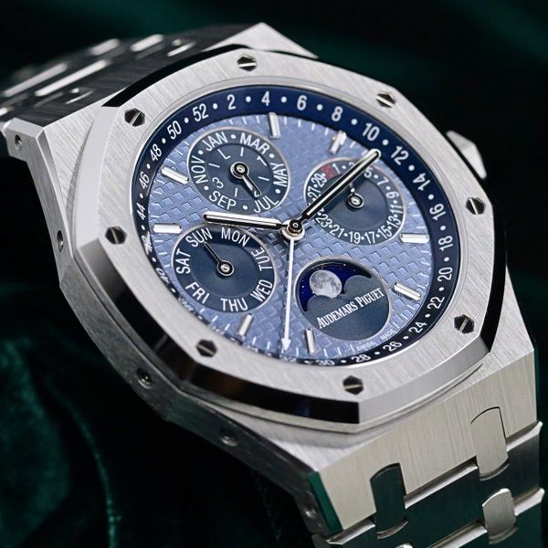FSOT: Audemars Piguet Royal Oak Perpetual Calendar “Ice Blu…