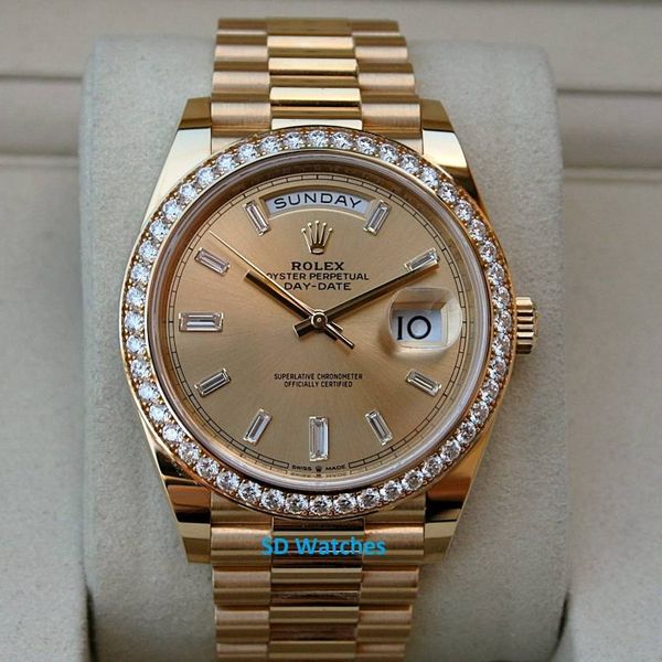FS: ROLEX 228348 DAY-DATE 40MM WATCH DIAMOND DIAL DIAMOND B…