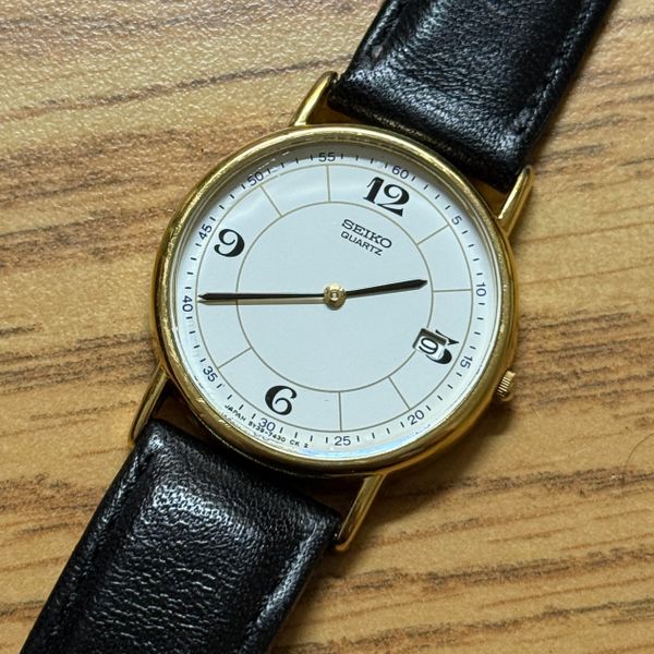 [WTS] Seiko Quartz Vintage 5Y39 - 7010 32mm Dress Watch: $8…