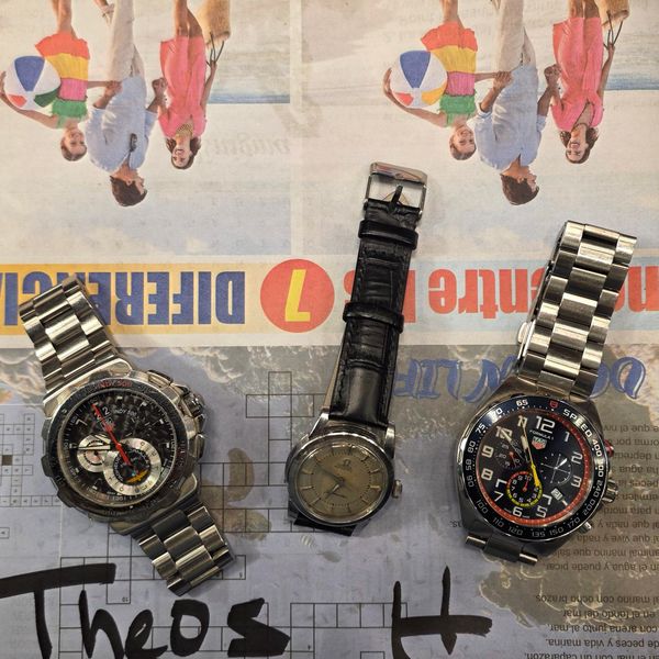[Wts] trio of watches. 2 Tag heuers. One Omega. Trade ins. …