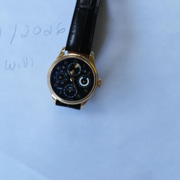 [WTS/WTT] 18K Rose Gold IWC Portuguese Perpetual Calendar I…