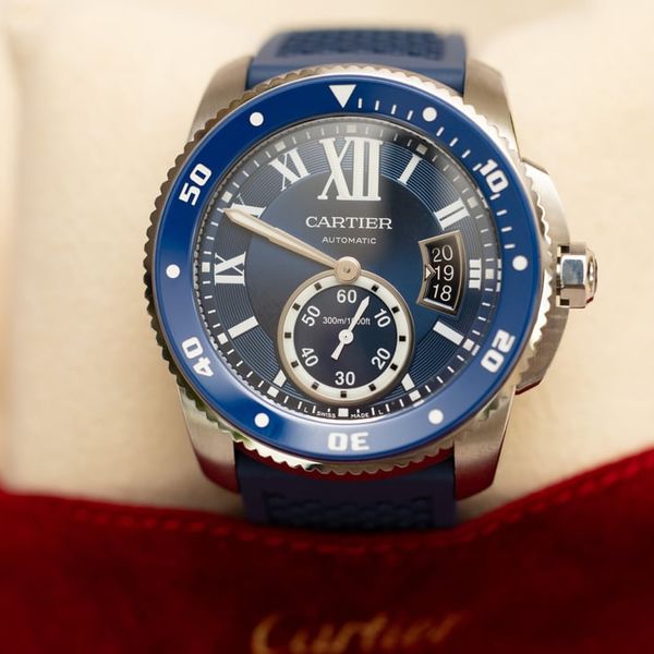 [WTS] Calibre de Cartier Diver – Blue Dial – WSCA0011 - Ser…