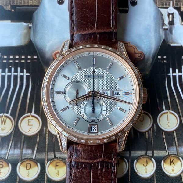FS: Zenith Captain Winsor Annual Calendar Chronograph Rose …