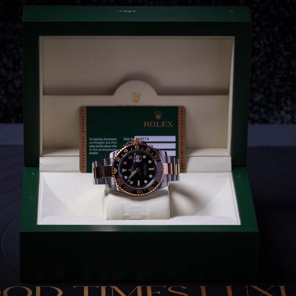 [WTS] Rolex GMT-Master II 'Bumblebee' 18K Yellow Gold and S…