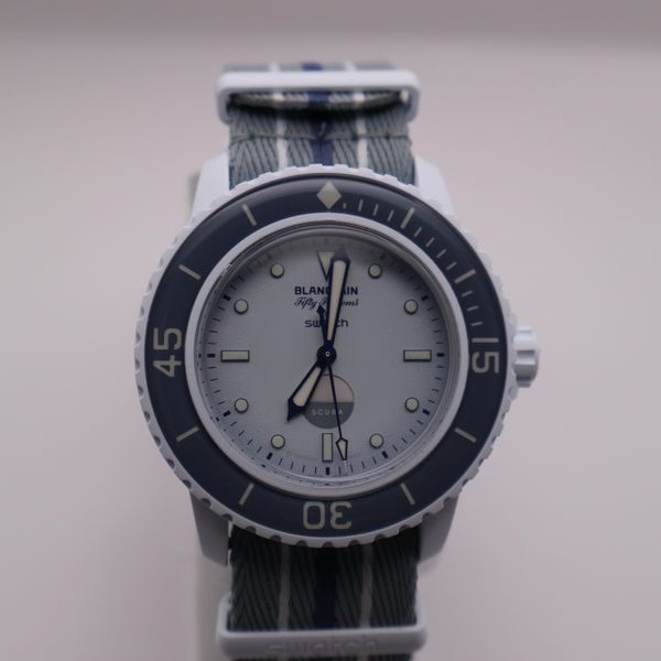 [WTS] Swatch x Blancpain Antarctic Ocean - Fifty Fathoms BN…