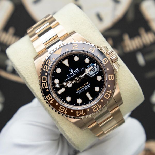 FSOT: Rolex 2025 GMT-Master II "Root Beer" 40mm Black Dial …