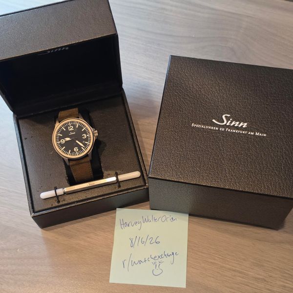 [WTS] Sinn 856-A, 40mm Tegimented