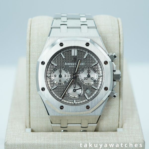 FSOT: Audemars PIGUET ROYAL OAK CHRONOGRAPH 26315ST GREY DI…