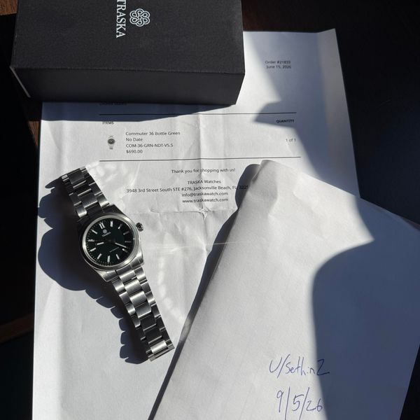[WTS] Traska Commuter 36 Bottle Green ref 3205