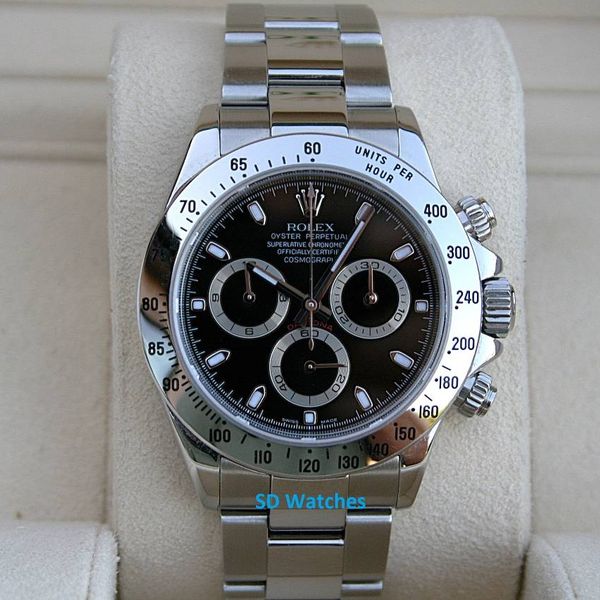 FS: Rolex 116520 Daytona Cosmograph Watch Black Dial