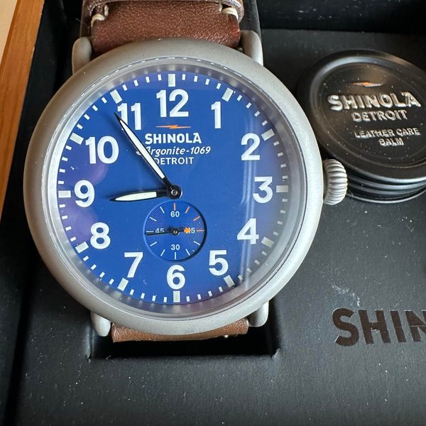 [WTS] Shinola Argonite 1069, full kit, quartz watch