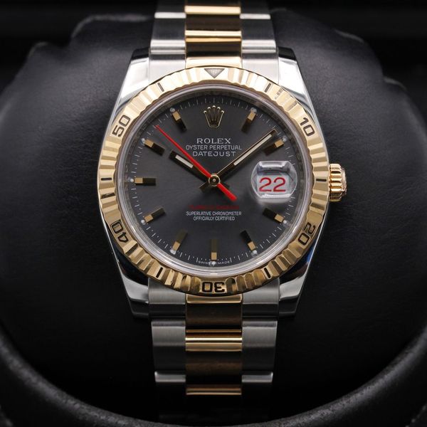 FSOT: Rolex Datejust Turn O Graph  - 116263 - Grey - Steel …
