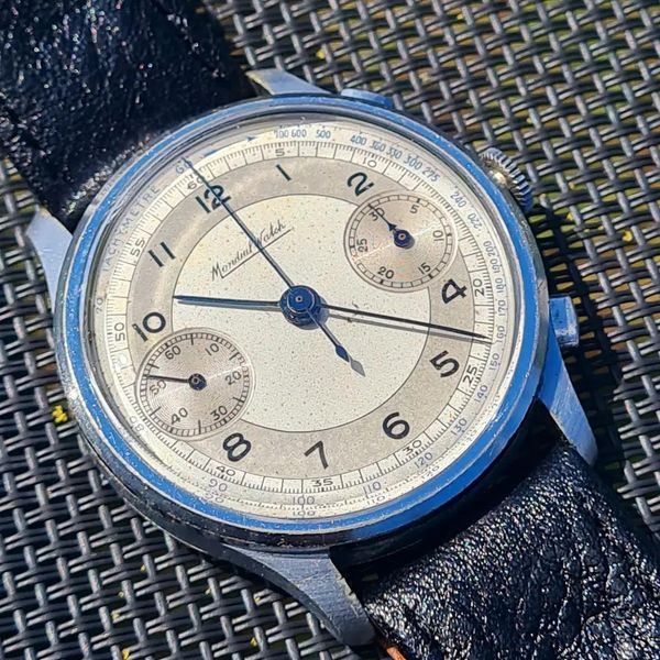 Reduced! 38mm vintage chronograph, Mondial Watch (Napoli), …