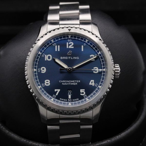 FSOT: Breitling Navitimer 8  - A17314 - Blue - Stainless St…
