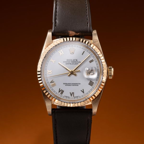 FS: 1989 Rolex DateJust 16018 White Roman Numeral Dial