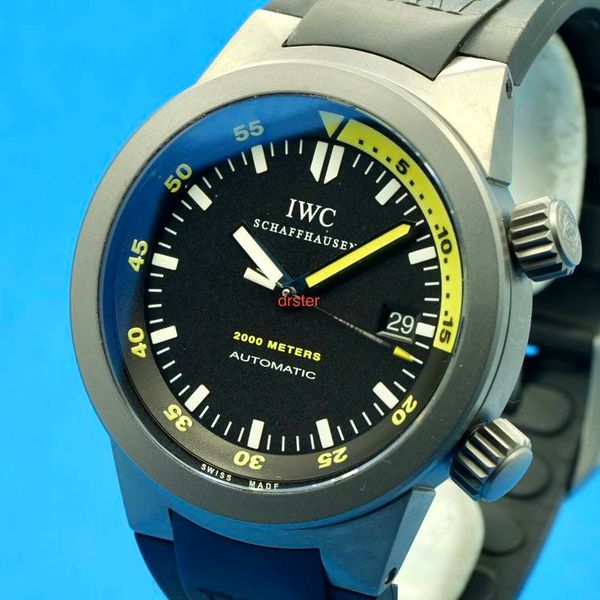 FSOT: IWC AQUATIMER 2000 3538 TITANIUM