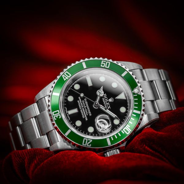[WTS] Rolex Submariner Date 16610LV Kermit Stainless Steel …