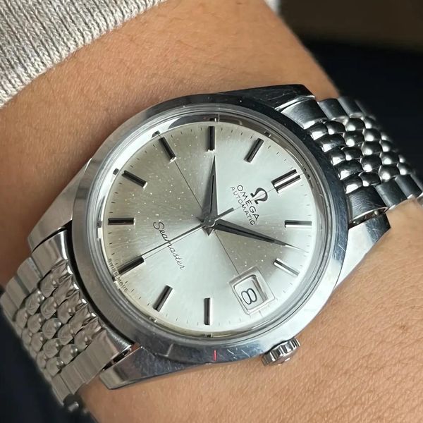 Omega Seamaster Ref. 166.010 Crosshair Sunburst Dial w BOR