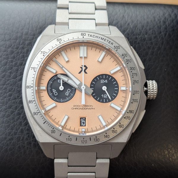 [WTS] RZE Valour Chronograph Salmon Titanium