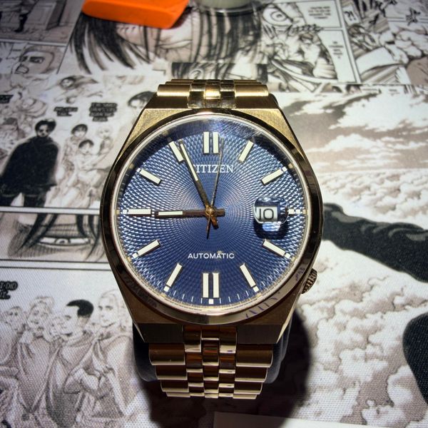 [WTS] Citizen Tsuyosa 60 NK0023-57L Rose Gold / Blue Dial -…