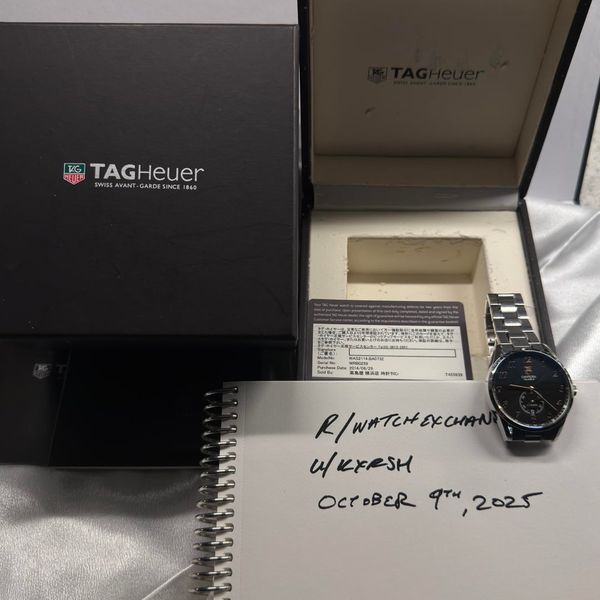[WTS] TAG Heuer Carrera Heritage Calibre 6 (Black and Rose …