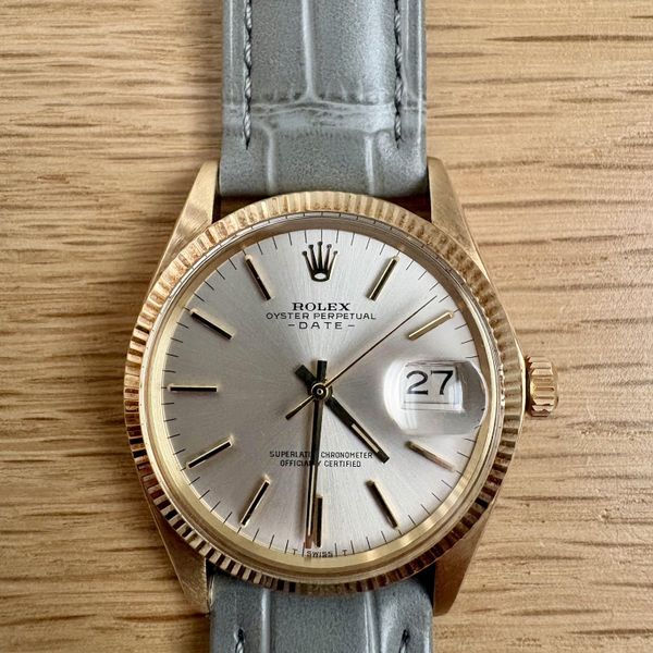 [WTS] 1979 Rolex Oyster Perpetual Date 1503 14K YG. $1 OFF …