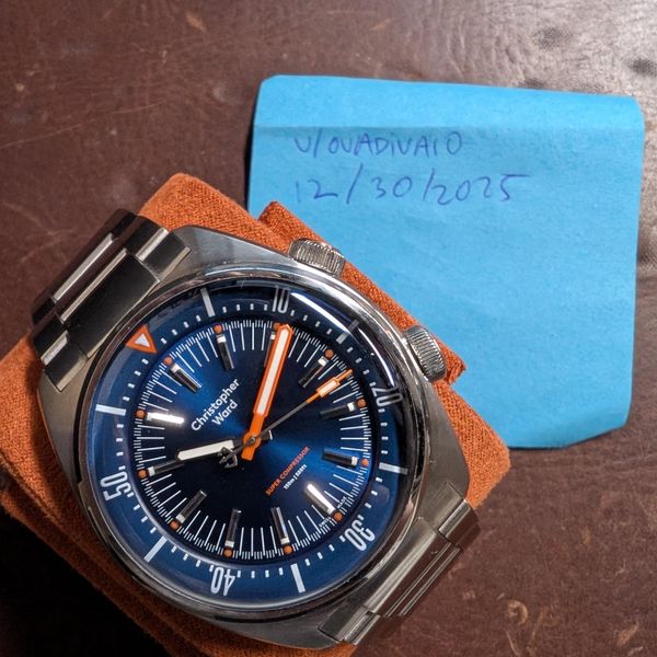 [WTS] Christopher Ward C65 Super Compressor Elite in blue R…
