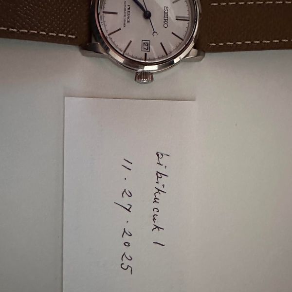 [WTS] Seiko SARX105 Lacquer Dial 3 Days LNIB