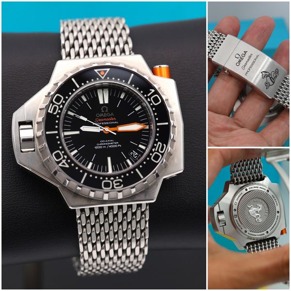 [WTS] Omega Ploprof 1200M Seamaster Steel Chronometer Watch…