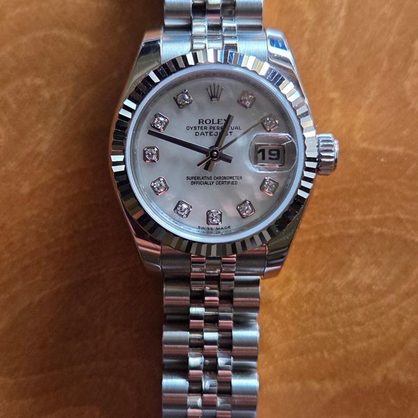 [WTS] Ladies Rolex Datejust Factory MOP Diamond Dial 179174…