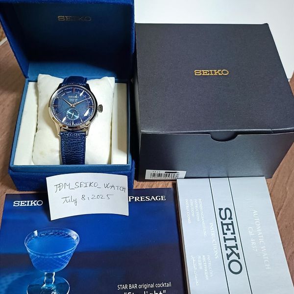 [WTS] Seiko Presage SARY087 Starlight Cocktail Time Star Ba…