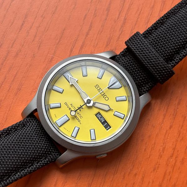 [WTS] Seiko SNK Mod, Monster Dial, SKX Hands