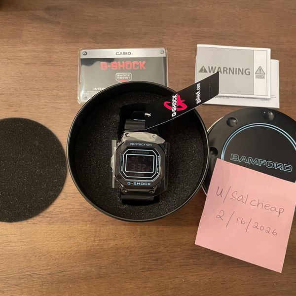 [WTS] Casio G-Shock x Bamford Limited Edition GM5600BWD-1 B…