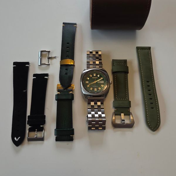 [WTS] - Seiko SNKM97 "Recraft" - Extra Straps - $130 + Ship…