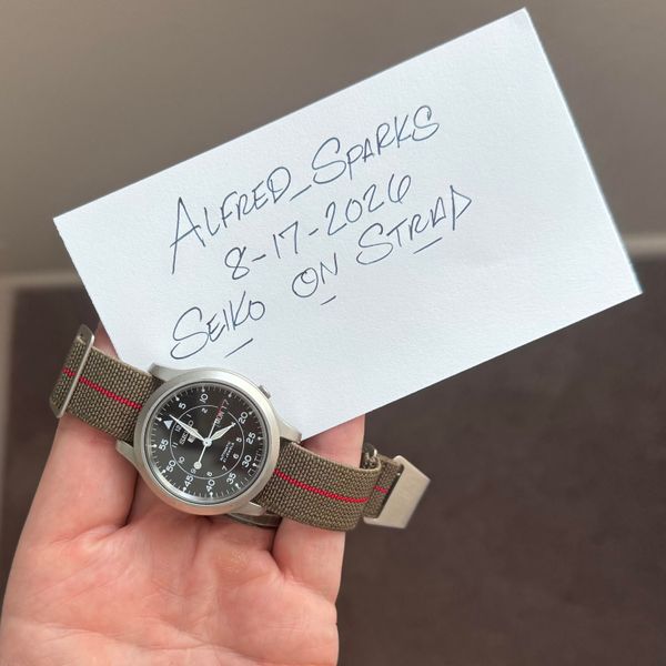 [WTS] SNK809 Seiko Black Dial Day Date 36mm $135 Shipped!!