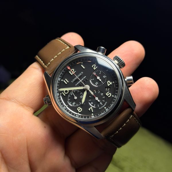 [WTS] Longines Spirit Chronograph - Black Dial - L3.820.4 -…