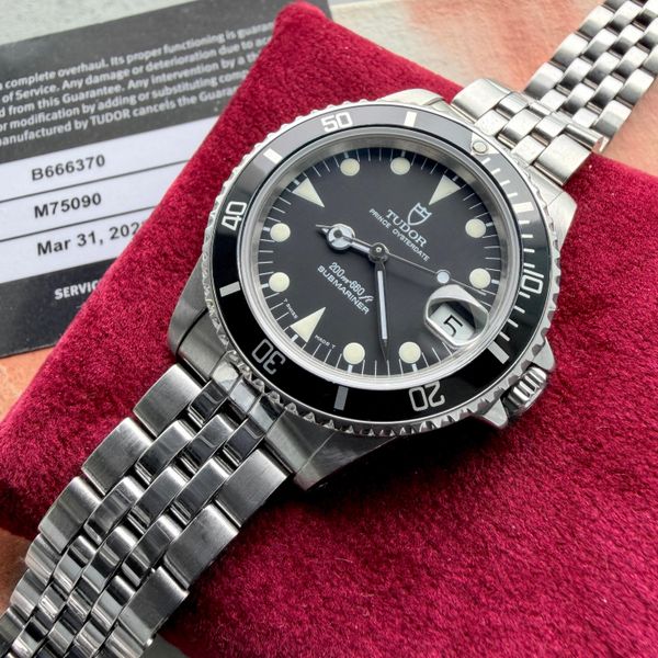 [WTS] 1995 Tudor 36mm Submariner Stainless Steel 75090 Jubi…