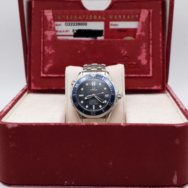 [WTS] Omega SMP300M “Casino Royale”  2222.80 Box and Papers