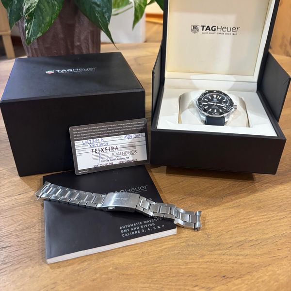 [WTT] TAG Heuer Aquaracer Calibre 5 Automatic 41mm – Black …