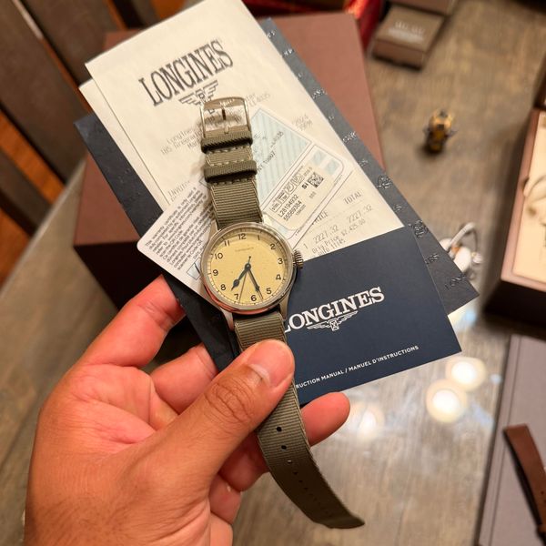 [WTS] Longines Heritage Military; 2024 Active Warranty Card…