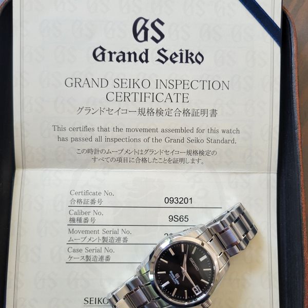 Grand Seiko SBGR053 9S65 Auto