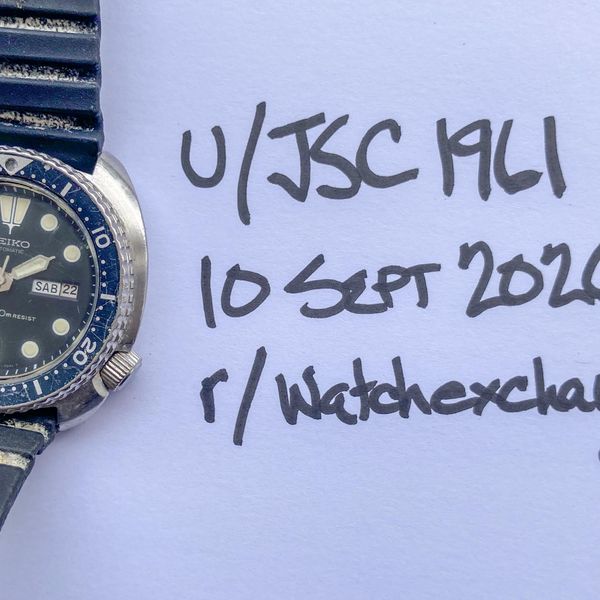 [WTS] Vintage 1978 Seiko Diver 6309-7049 "Turtle" - 100% Or…